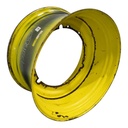 25"W x 46"D, John Deere Yellow 12-Hole Stub Disc , -3.5" Offset