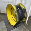 25"W x 46"D, John Deere Yellow 12-Hole Stub Disc , -3.5" Offset