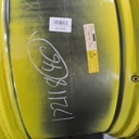 25"W x 46"D, John Deere Yellow 12-Hole Stub Disc , -3.5" Offset