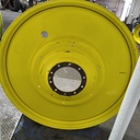 12"W x 54"D, John Deere Yellow 10-Hole Formed Plate , -9.12" Offset