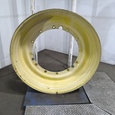 12"W x 50"D, John Deere Yellow 12-Hole Stub Disc , -3.12" Offset
