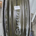 12"W x 50"D, John Deere Yellow 12-Hole Stub Disc , -3.12" Offset
