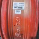 16"W x 46"D, Fendt/Agco Red 16-Hole Stub Disc , 0.88" Offset