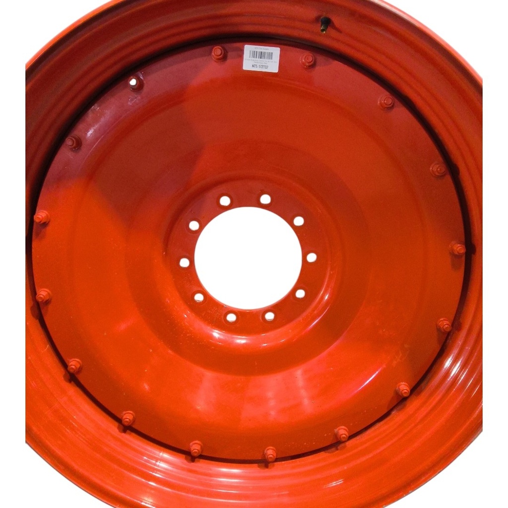 10-Hole Stub Disc Center for 46"-54" Rim, Fendt/Agco Red