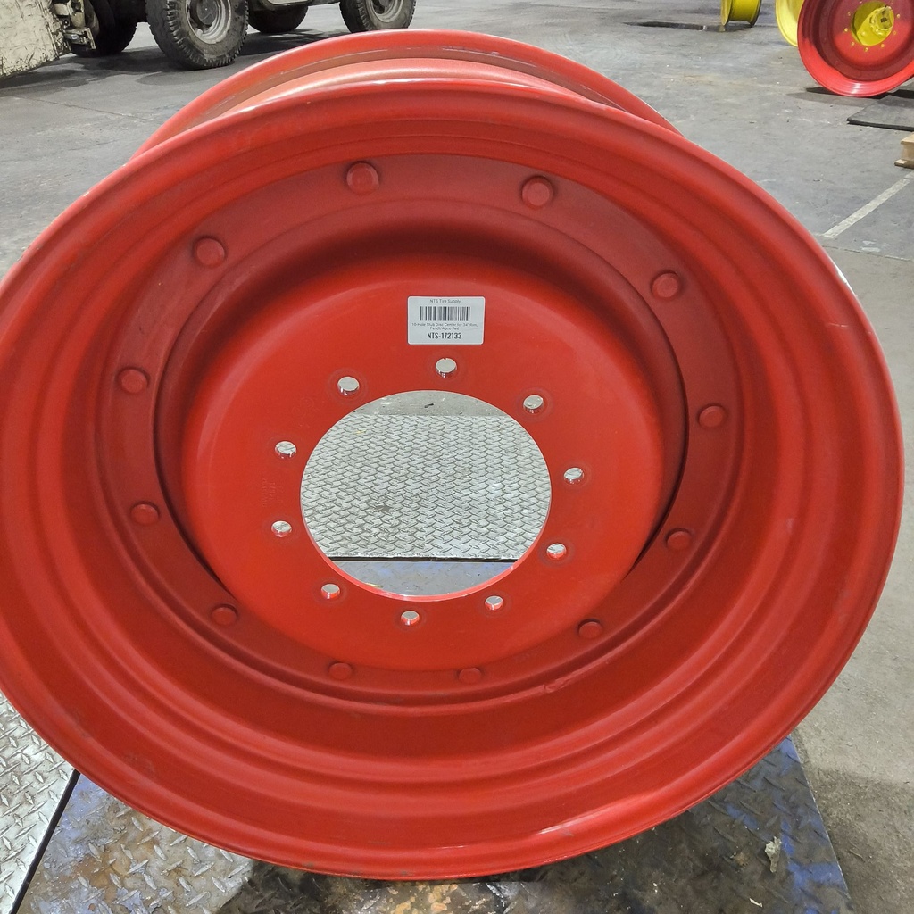 10-Hole Stub Disc Center for 34" Rim, Fendt/Agco Red