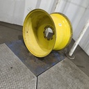 21"W x 32"D, John Deere Yellow 8-Hole Formed Plate , -3.25" Offset