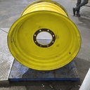 21"W x 32"D, John Deere Yellow 8-Hole Formed Plate , -3.25" Offset