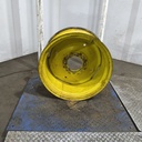12"W x 24"D, John Deere Yellow 8-Hole Formed Plate , -0.25" Offset