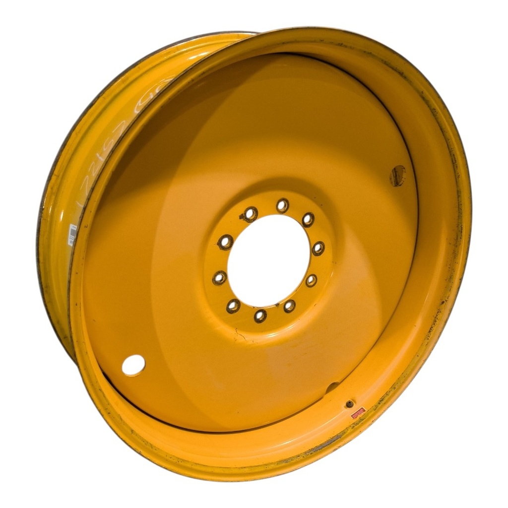 13"W x 46"D, Hagie Orange 10-Hole Formed Plate Sprayer , -0.19" Offset