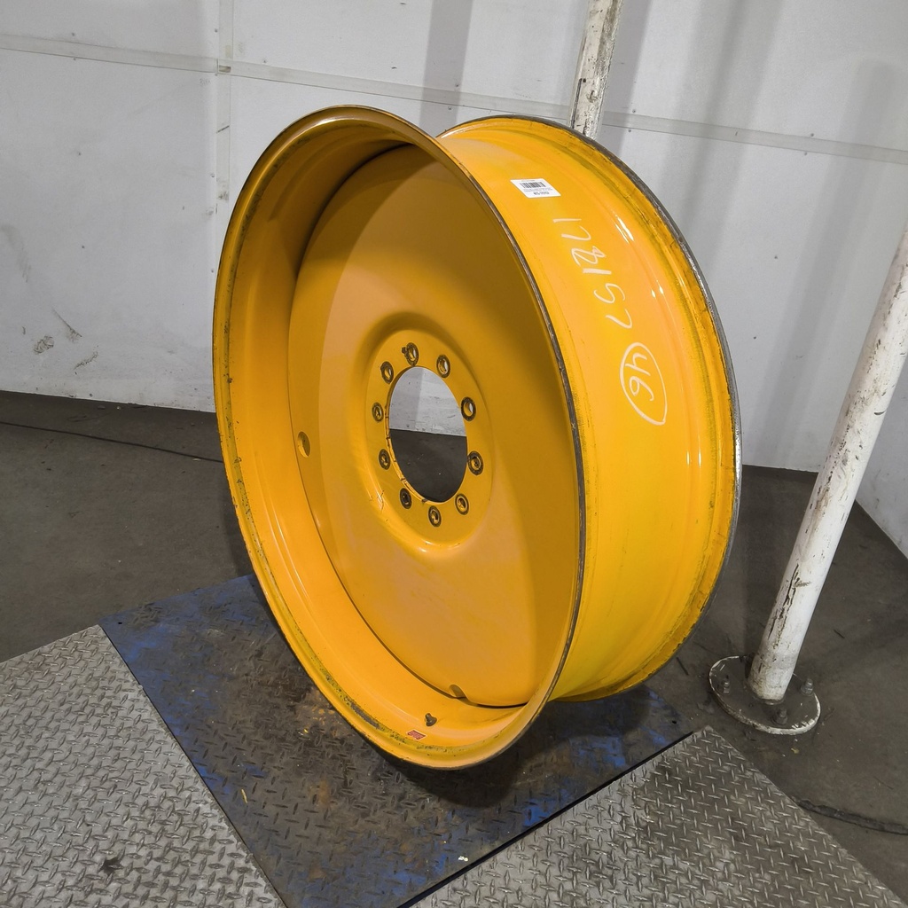 13"W x 46"D, Hagie Orange 10-Hole Formed Plate Sprayer , -0.19" Offset
