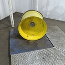 15"W x 24"D, John Deere Yellow 8-Hole Formed Plate , -2.12" Offset