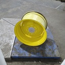 15"W x 24"D, John Deere Yellow 8-Hole Formed Plate , -2.12" Offset