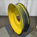 10"W x 42"D, John Deere Yellow 10-Hole Formed Plate Sprayer , 2.56" Offset