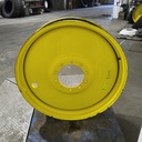 10"W x 42"D, John Deere Yellow 10-Hole Formed Plate Sprayer , 2.56" Offset