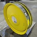 10"W x 42"D, John Deere Yellow 10-Hole Formed Plate Sprayer , 2.56" Offset