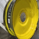 10"W x 42"D, John Deere Yellow 10-Hole Formed Plate Sprayer , 2.56" Offset