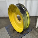 10"W x 42"D, John Deere Yellow 10-Hole Formed Plate Sprayer , 2.56" Offset
