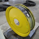 10"W x 42"D, John Deere Yellow 10-Hole Formed Plate Sprayer , 2.56" Offset