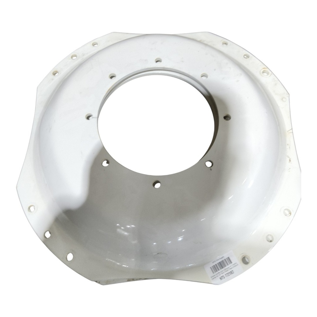 8-Hole Waffle Disc (Groups of 3 Bolts) Center for 34" Rim, Ford / New Holland White