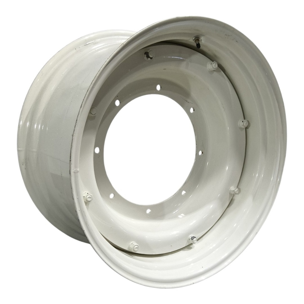 15"W x 28"D, Ford / New Holland White 8-Hole Stub Disc , 1.88" Offset