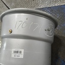 16"W x 20"D, Case IH Silver Mist 8-Hole Flat Plate , -3.5" Offset