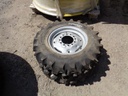7/-14 Titan Farm Hi Traction Lug R-1 on Case IH Silver Mist 6-Hole Formed Plate 99%
