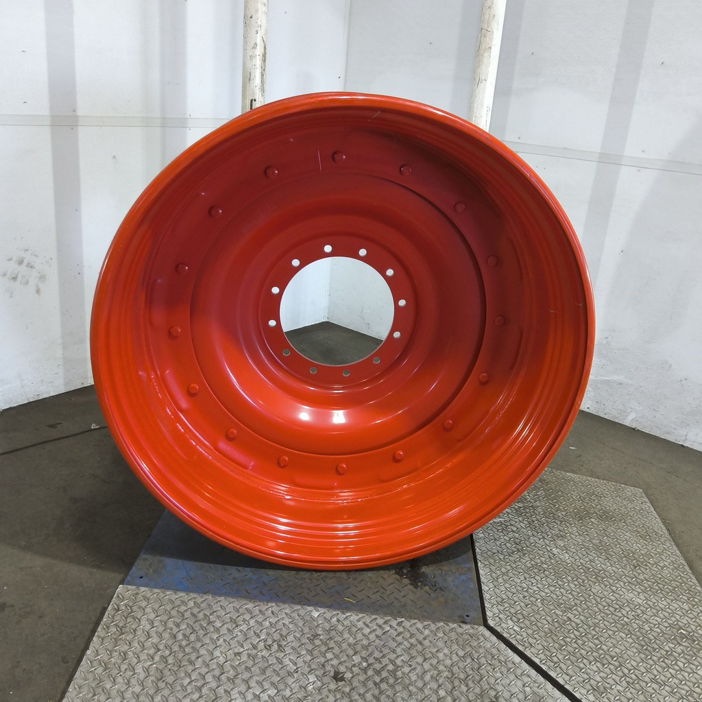 15"W x 50"D, Fendt/Agco Red 16-Hole Stub Disc , 3.25" Offset