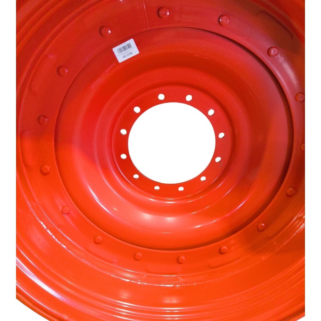 12-Hole Stub Disc Center for 46"-54" Rim, Fendt/Agco Red
