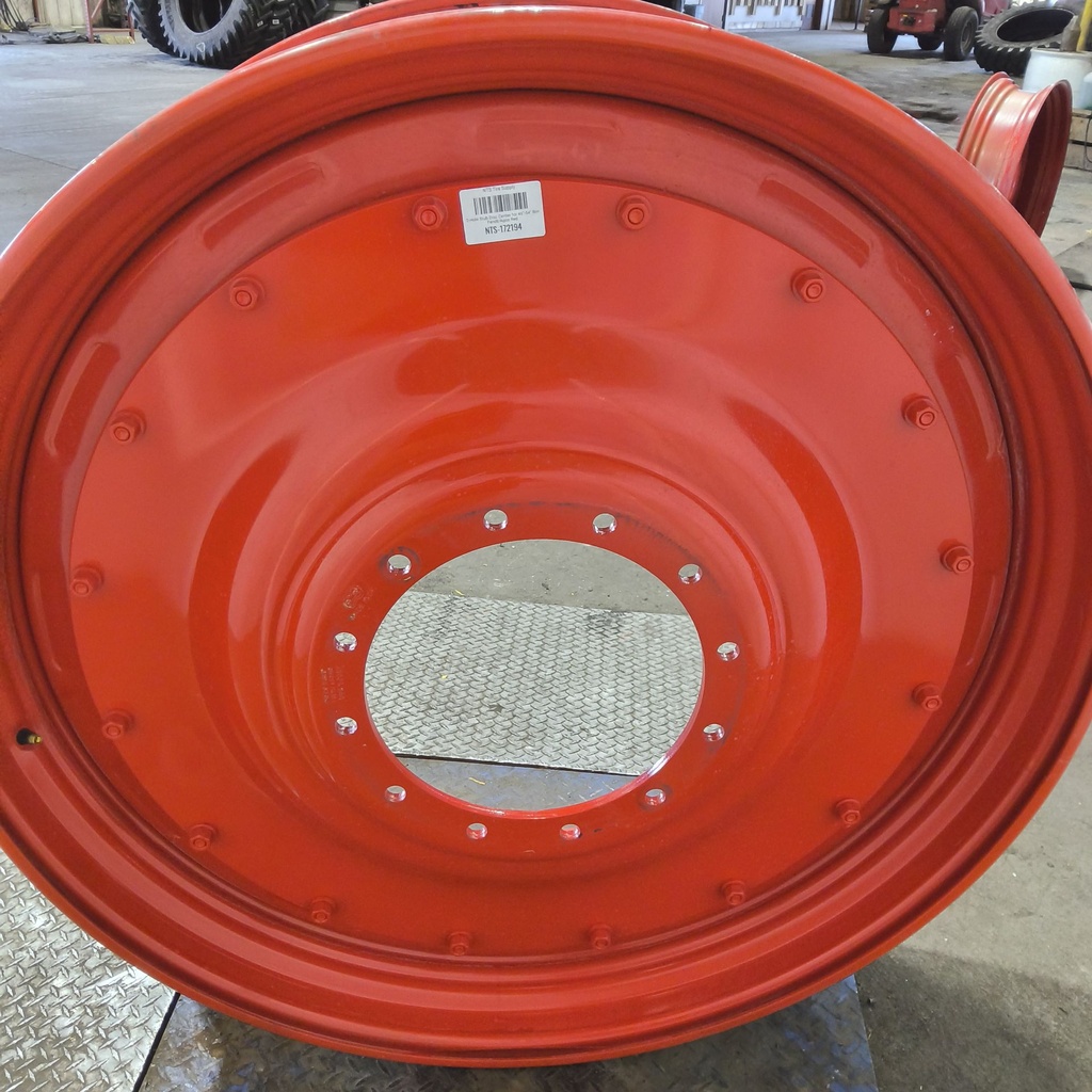 12-Hole Stub Disc Center for 46"-54" Rim, Fendt/Agco Red