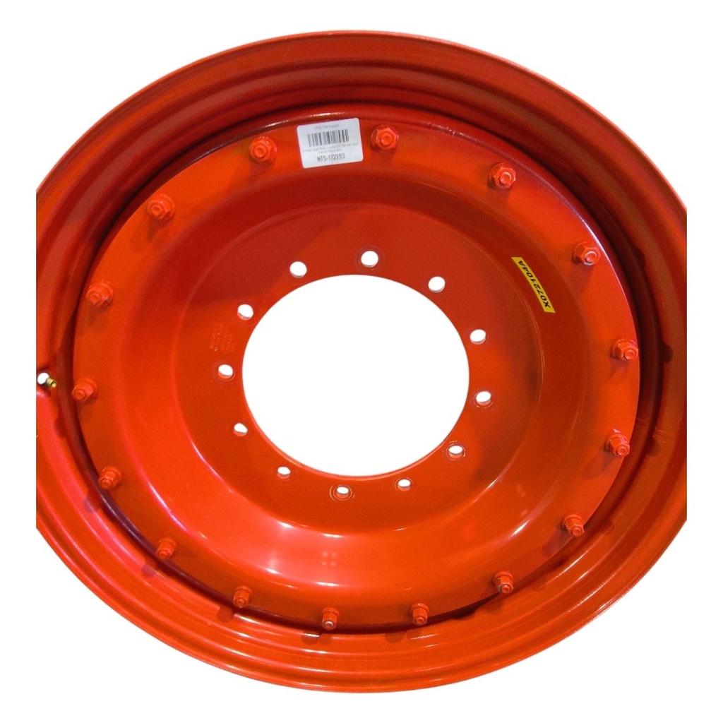 12-Hole Stub Disc Center for 38"-54" Rim, Fendt/Agco Red