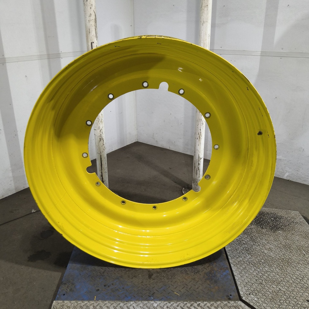 15"W x 50"D, John Deere Yellow 12-Hole Stub Disc , -3.12" Offset