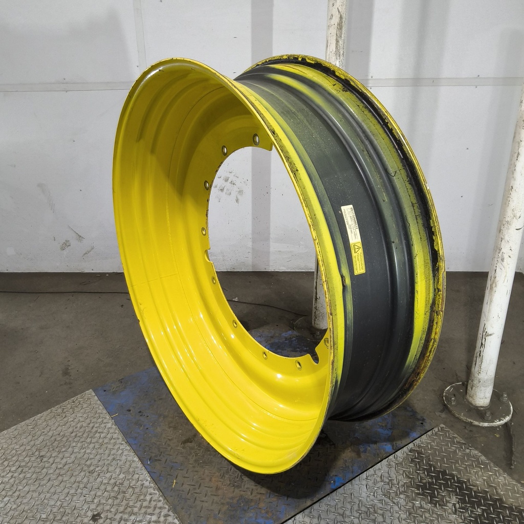 15"W x 50"D, John Deere Yellow 12-Hole Stub Disc , -3.12" Offset