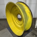 15"W x 50"D, John Deere Yellow 10-Hole Formed Plate , -6.62" Offset