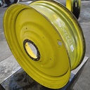15"W x 50"D, John Deere Yellow 10-Hole Formed Plate , -6.62" Offset