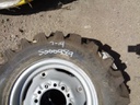 7/-14 Titan Farm Hi Traction Lug R-1 on Case IH Silver Mist 6-Hole Formed Plate 99%