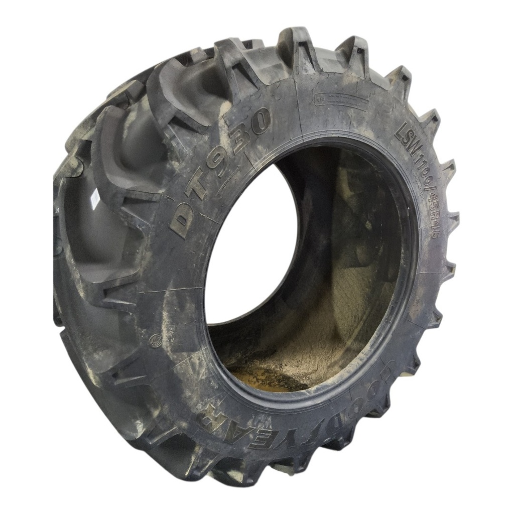 LSW1100/45R46 Goodyear Farm DT930 R-1W 181D 99%