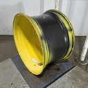 23"W x 38"D, John Deere Yellow 10-Hole Dolly Dual-Outside , -14.38" Offset