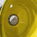 23"W x 38"D, John Deere Yellow 10-Hole Dolly Dual , -16.38" Offset