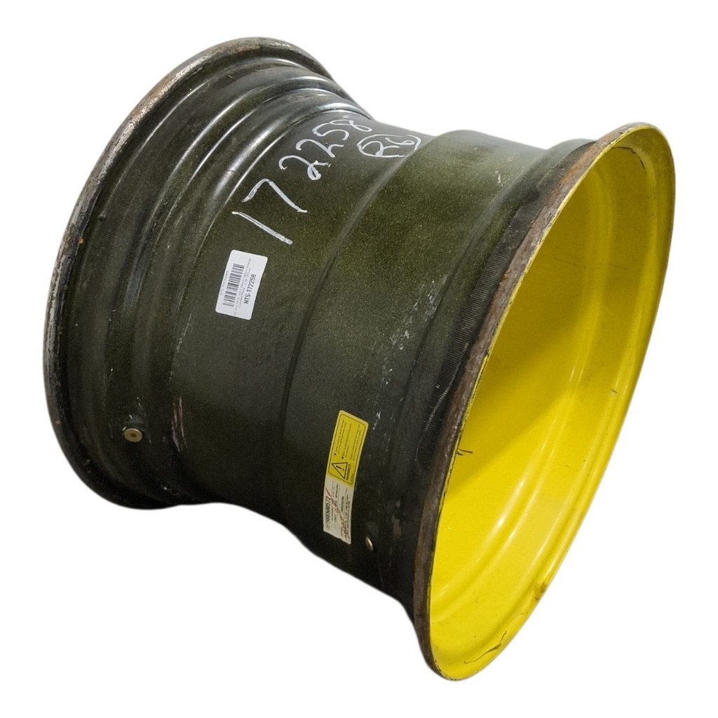 20"W x 26"D, John Deere Yellow 8-Hole Formed Plate , 4.58" Offset