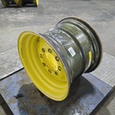 20"W x 26"D, John Deere Yellow 8-Hole Formed Plate , 4.58" Offset