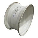 15"W x 30"D, Ford / New Holland White 8-Hole Formed Plate , 1" Offset