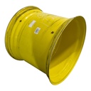 27"W x 32"D, John Deere Yellow 10-Hole Formed Plate , 2.62" Offset