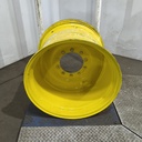 27"W x 32"D, John Deere Yellow 10-Hole Formed Plate , 2.62" Offset