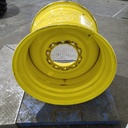 27"W x 32"D, John Deere Yellow 10-Hole Formed Plate , 2.62" Offset