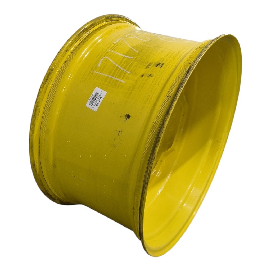 18"W x 34"D, John Deere Yellow 12-Hole Waffle Wheel (Groups of 3 bolts)