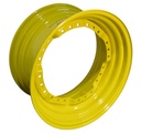 15"W x 30"D, John Deere Yellow 12-Hole Waffle Wheel (Groups of 3 bolts)