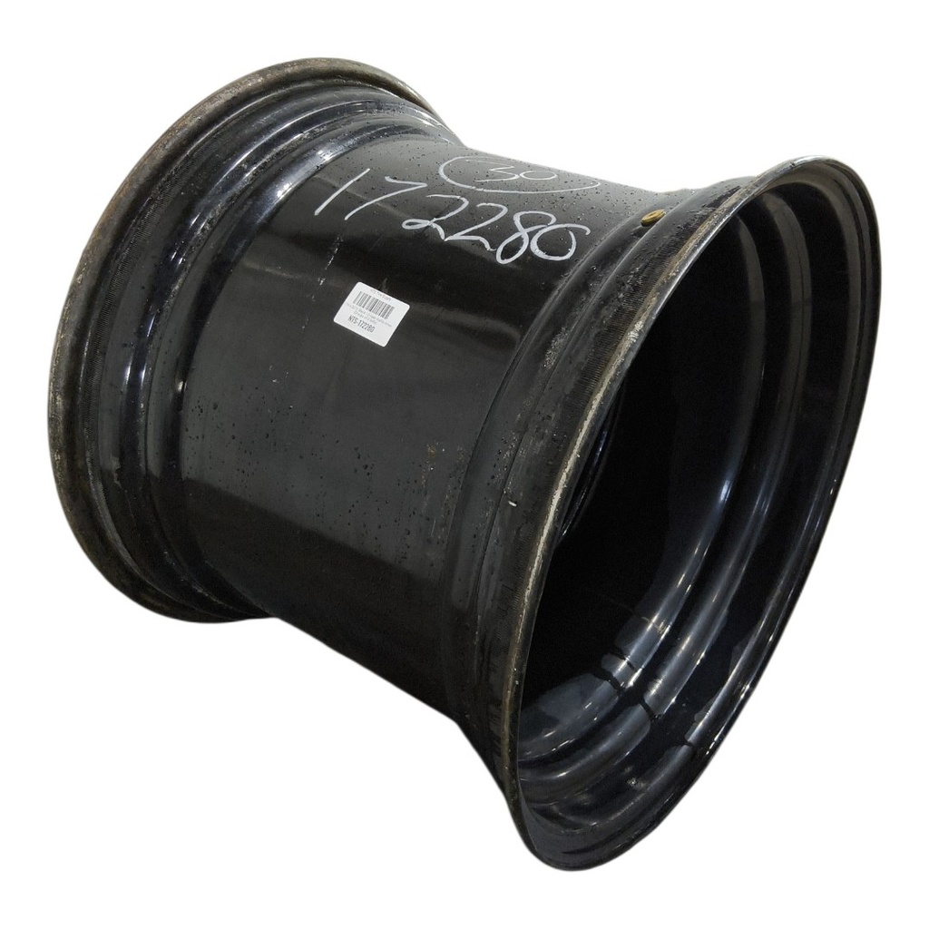 25"W x 30"D, Black 12-Hole Waffle Wheel (Groups of 3 bolts)