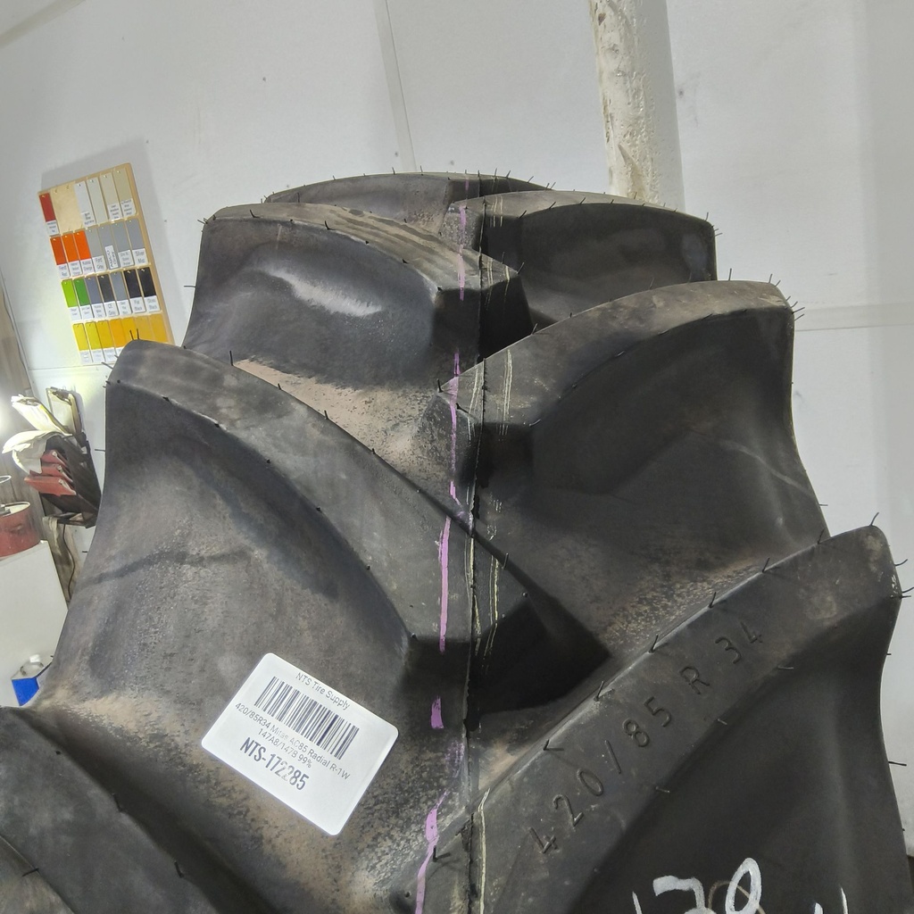 420/85R34 Mitas AC85 Radial R-1W 147A8/147B 99%