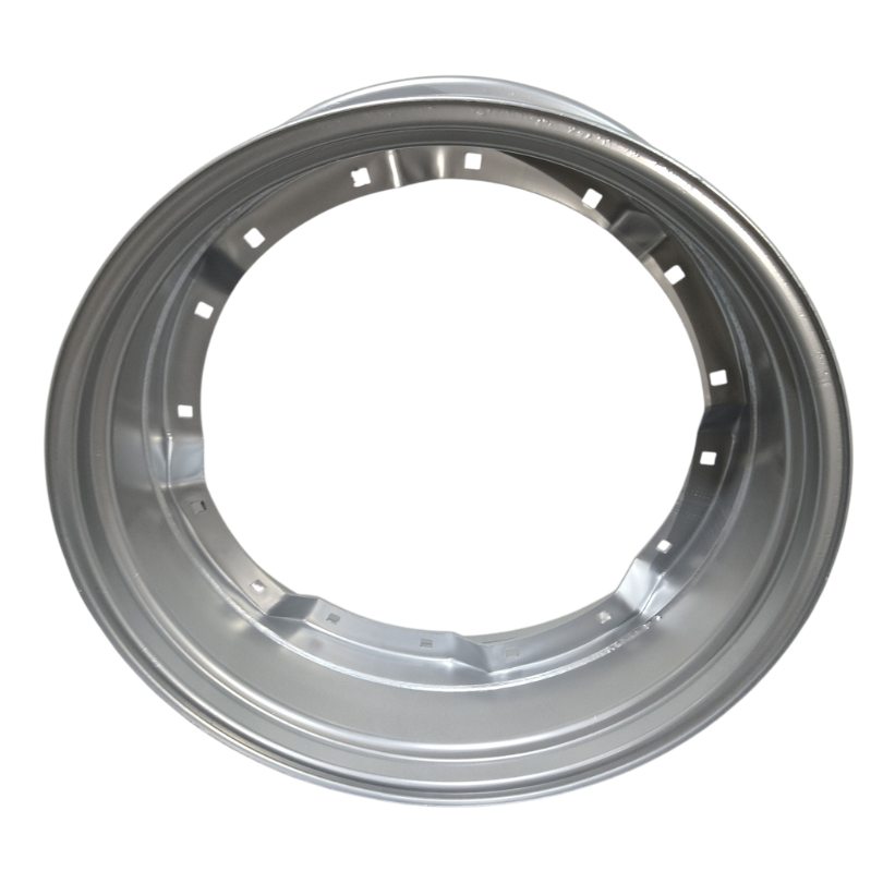13"W x 34"D, Case IH Silver Mist 8-Hole Waffle Wheel (Groups of 2 Bolts)
