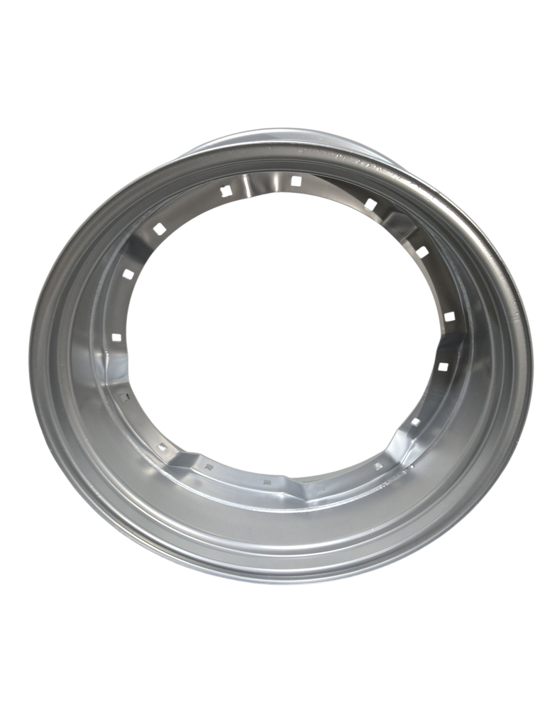 13"W x 34"D, Case IH Silver Mist 8-Hole Waffle Wheel (Groups of 2 Bolts)